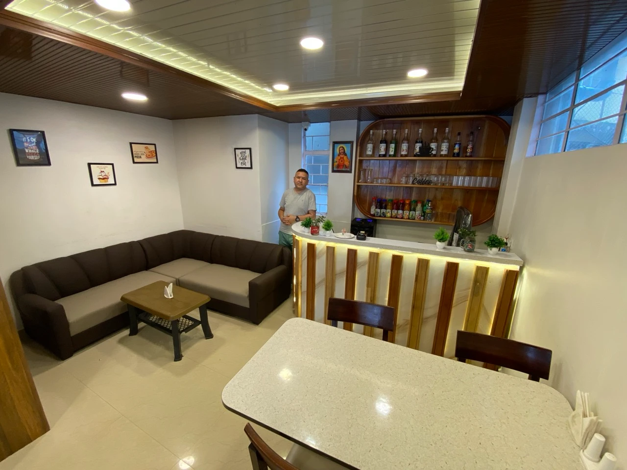 Café interior